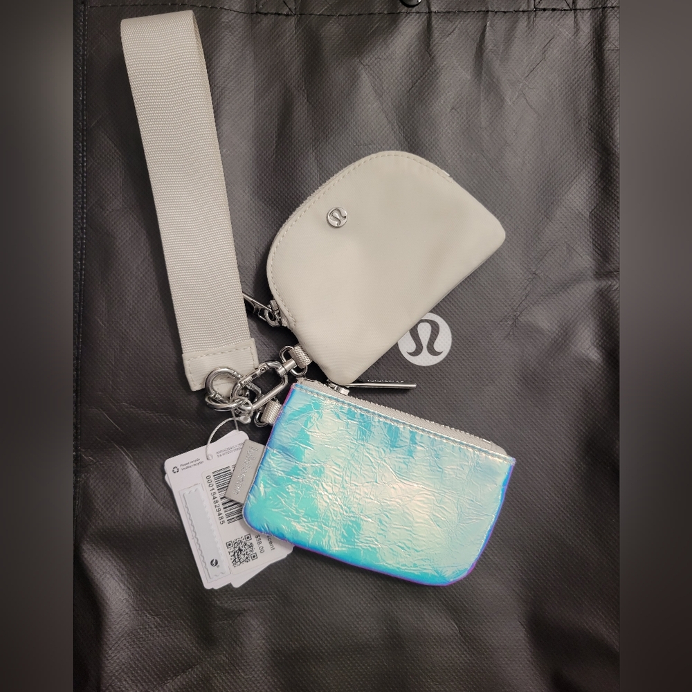 LULULEMON DUAL POUCH IRIDESCENT/BONE LIMITED EDITION - Picture 3 of 11